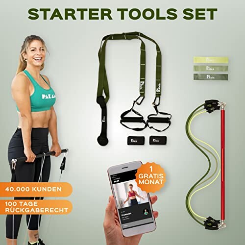 PAKAMA Widerstandsbänder Starter-Set